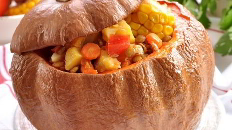 аргентинское рагу в тыкве