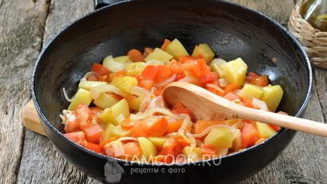 аргентинское рагу в тыкве