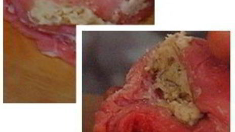 филе теленка фаршированное маслом грецкого ореха с рагу из кольраби