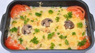 Фрикасе из кальмаров