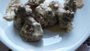 Фрикасе из утки