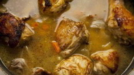 фрикасе в винном соусе