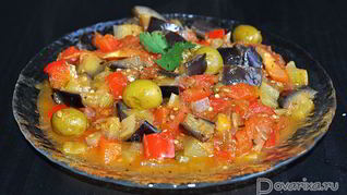 Капоната, овощи по-сицилийски