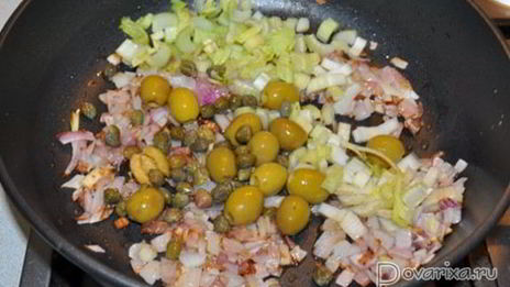 капоната, овощи по-сицилийски