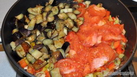 капоната, овощи по-сицилийски