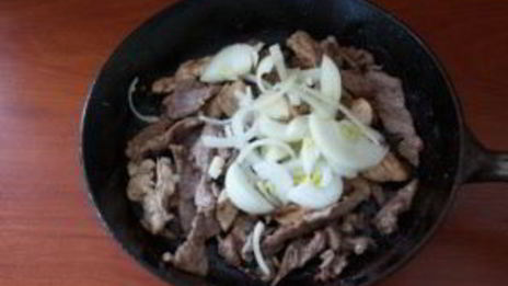 картофельное рагу с мясом