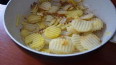 картофельное рагу с мясом