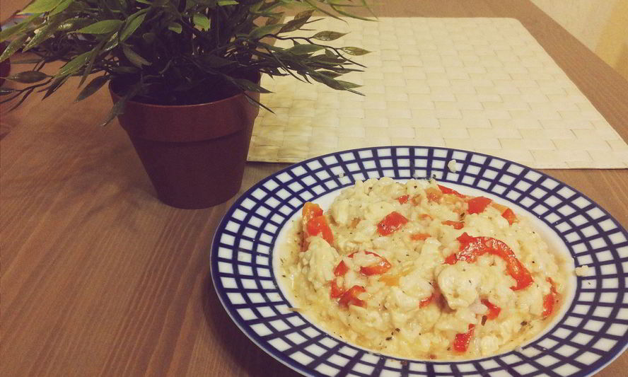 Рецепт куриное рагу с овощами и рисом