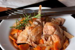 Лимонное рагу из кролика