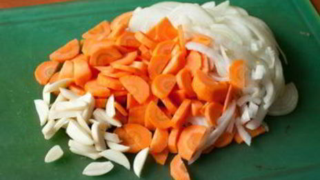 лимонное рагу из кролика