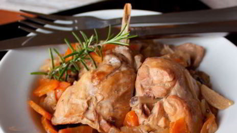 лимонное рагу из кролика