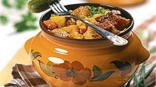 Овощное рагу по-мексикански с курицей