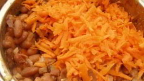 овощное рагу с фасолью