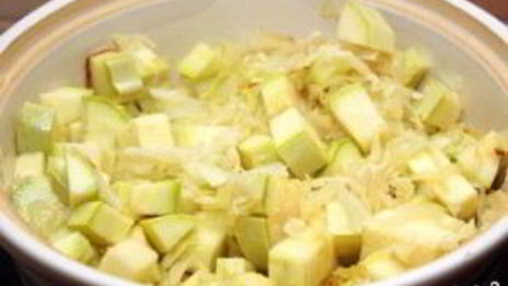 овощное рагу с кабачками