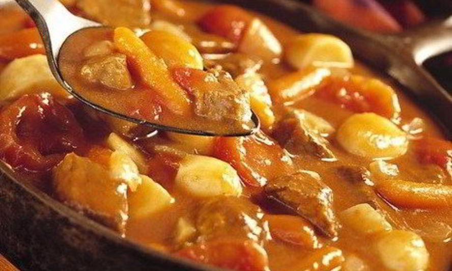 Рецепт овощное рагу с мясом