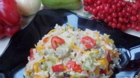 овощное рагу с рисом