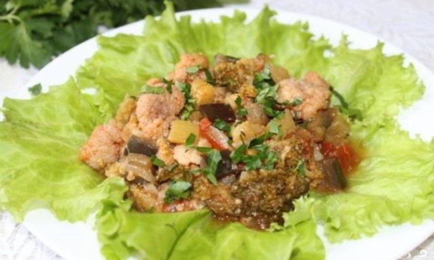 Рецепт овощное рагу с цветной капустой