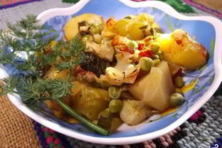 Овощное рагу в духовке