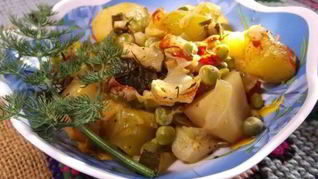 Овощное рагу в духовке