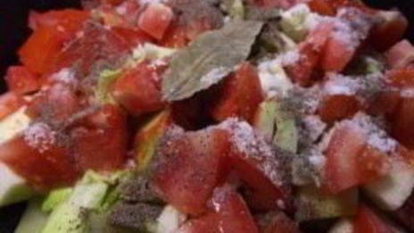 овощное рагу в духовке