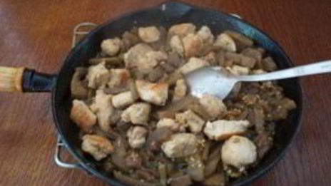 рагу из баклажан с мясом