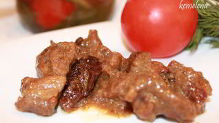 Рагу из баранины с черносливом