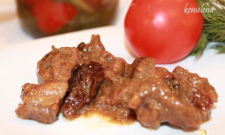 Рецепт рагу из баранины с черносливом