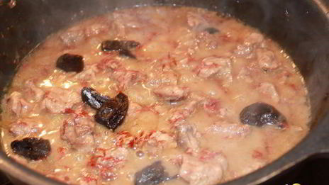 рагу из баранины с черносливом