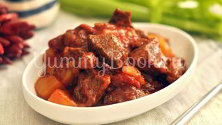 Рагу из говядины с овощами