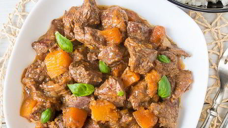 рагу из говядины с тыквой