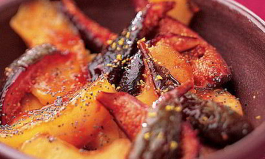 Рецепт рагу из инжира и яблок