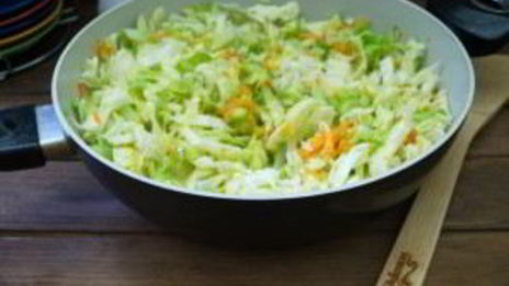 рагу из кабачков и капусты