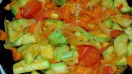 рагу из кабачков и помидоров