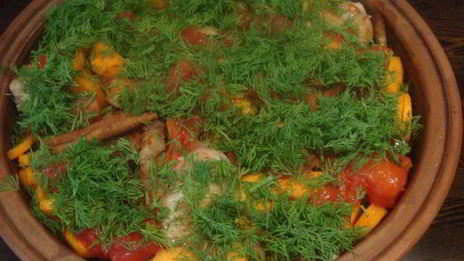 рагу из куриных крылышек