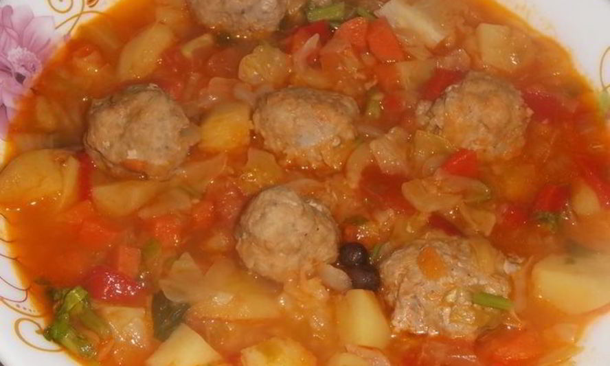 Рецепт рагу из молодой капусты