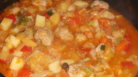 рагу из молодой капусты