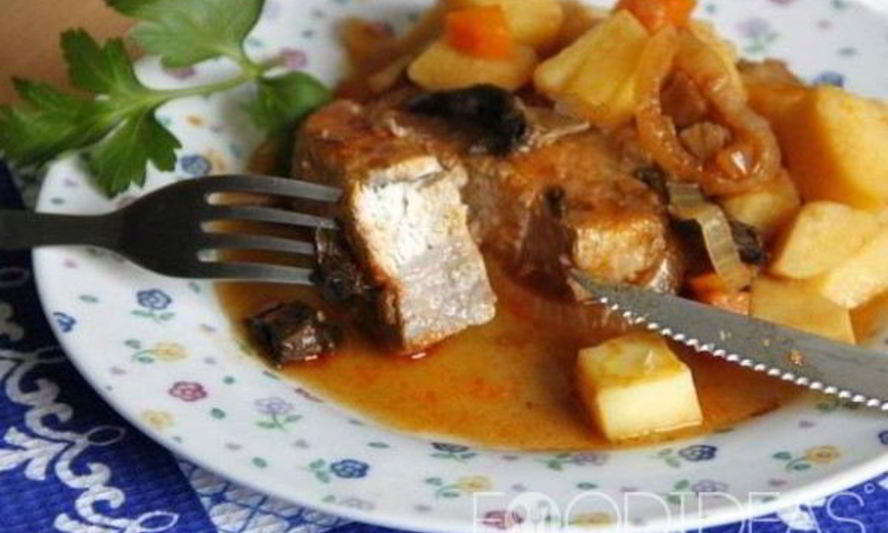 Рецепт рагу из свинины