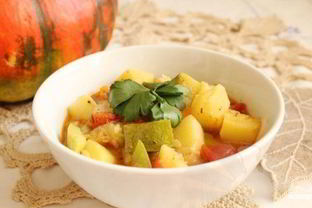 Рагу из телятины с овощами