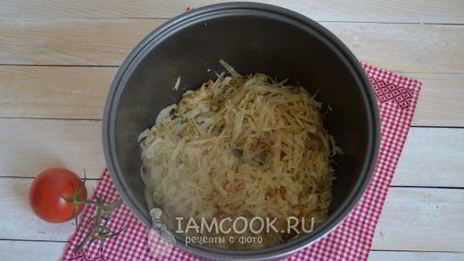 рагу овощное с мясом в мультиварке