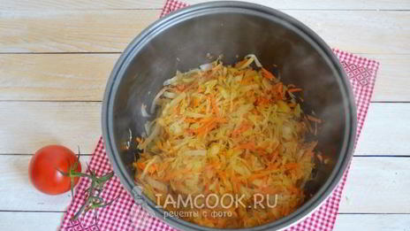 рагу овощное с мясом в мультиварке