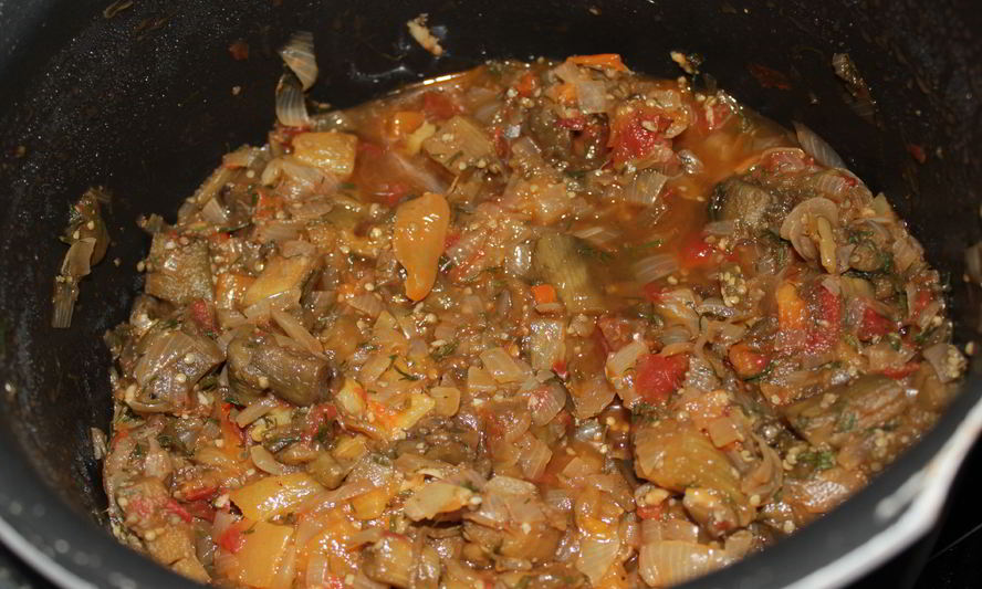 Рецепт рагу овощное с зеленью