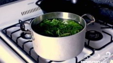 рагу с фасолью и мангольдом