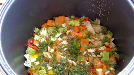 рагу с капустой в мультиварке