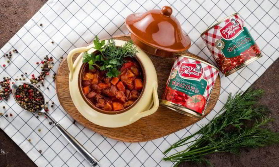 Рецепт рагу с курицей и красной фасолью