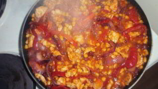 Рагу с курицей по-мексикански