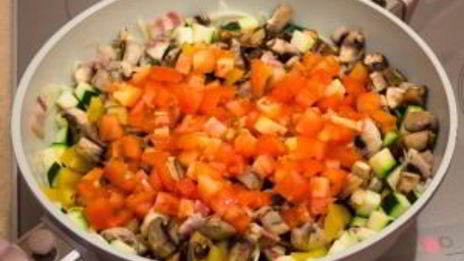 рагу с овощами и грибами