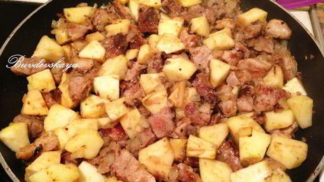 рагу с яблоками по-иракски