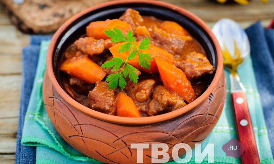 Рецепт рагу в мультиварке с мясом