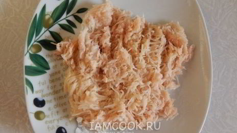 решти из картофеля с грибным рагу