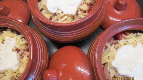 рыбное рагу в горшочках